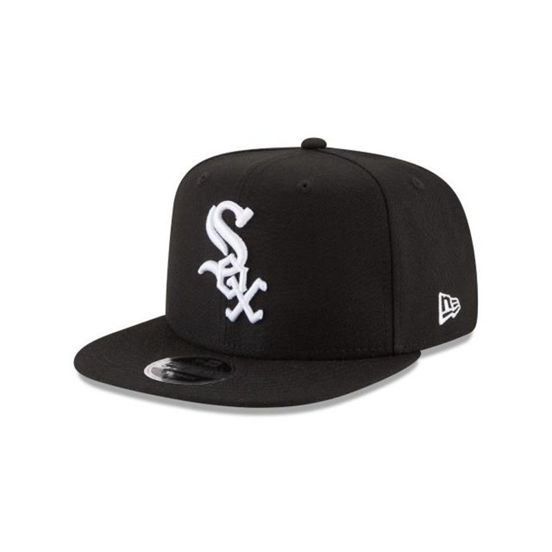 MLB Chicago White Sox High Crown 9Fifty Snapback (USB1416) - Black New Era Caps